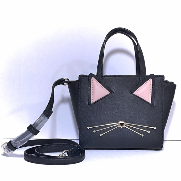 Kate Spade Cat Jazz Things Up Mini Hayden Bag NWT - Picture 4 of 8